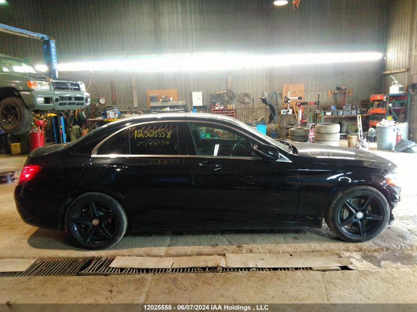 2016 Mercedes-Benz C-Class VIN: 55SWF4KB1GU178136 Lot: 12025558