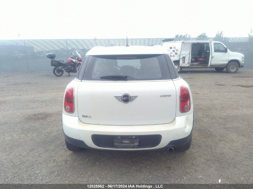 2014 Mini Cooper Countryman VIN: WMWZB3C56EWM31924 Lot: 12025562
