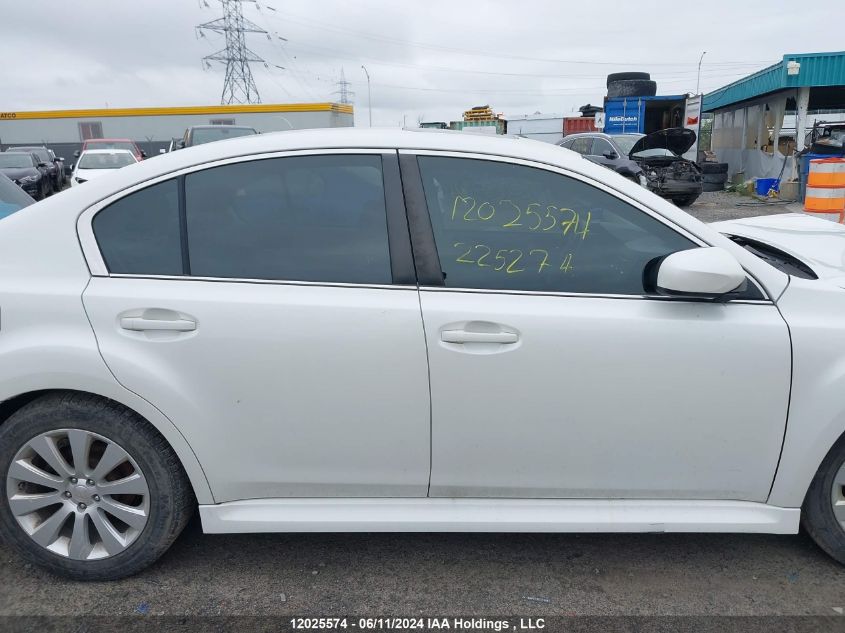 2011 Subaru Legacy VIN: 4S3BMGK68B3225274 Lot: 12025574