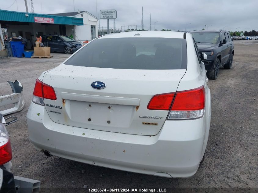 2011 Subaru Legacy VIN: 4S3BMGK68B3225274 Lot: 12025574