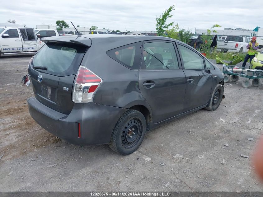 2015 Toyota Prius V VIN: JTDZN3EU2FJ036068 Lot: 12025575