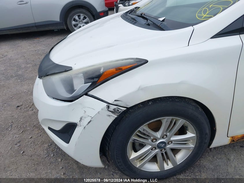 2014 Hyundai Elantra VIN: 5NPDH4AE8EH520145 Lot: 12025578