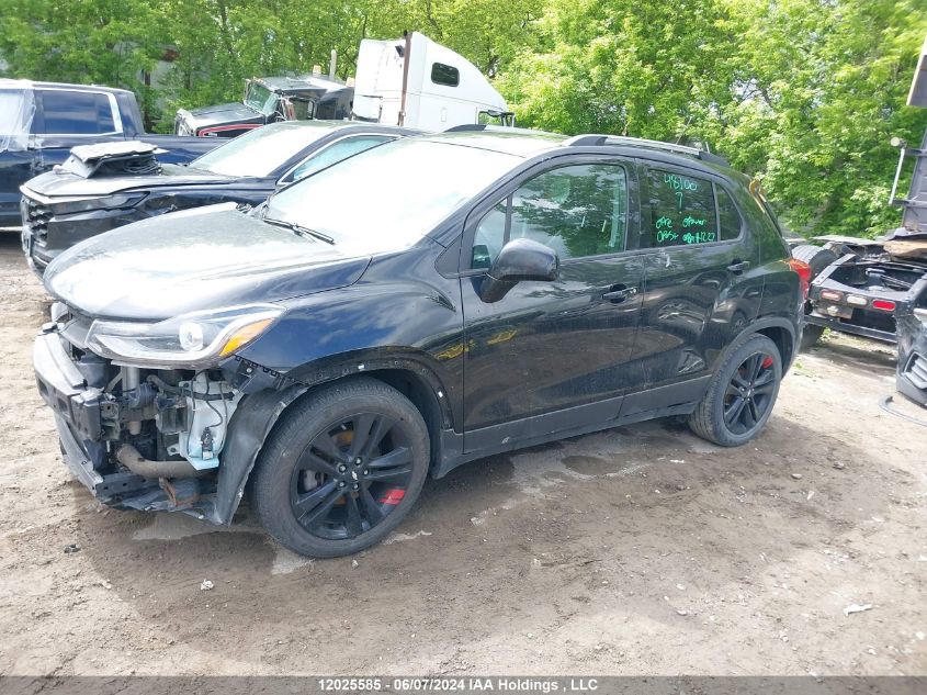 2019 Chevrolet Trax VIN: 3GNCJLSB1KL298596 Lot: 12025585