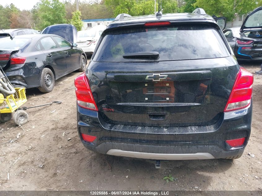 2019 Chevrolet Trax VIN: 3GNCJLSB1KL298596 Lot: 12025585