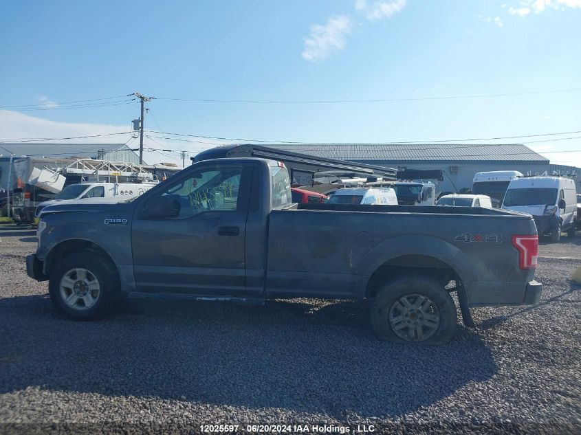 2017 Ford F150 VIN: 1FTMF1E82HKD78504 Lot: 12025597