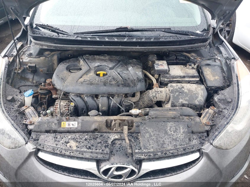 2013 Hyundai Elantra Gl VIN: 5NPDH4AE7DH264854 Lot: 12025604