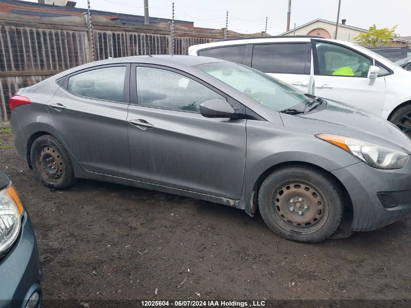 2013 Hyundai Elantra Gl VIN: 5NPDH4AE7DH264854 Lot: 12025604