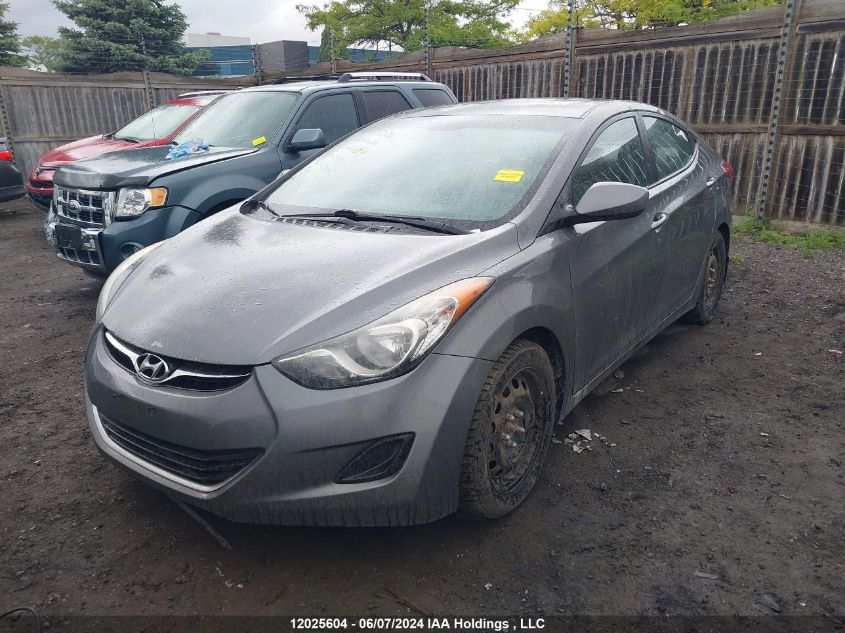 2013 Hyundai Elantra Gl VIN: 5NPDH4AE7DH264854 Lot: 12025604