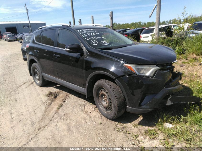 2016 Toyota Rav4 Le VIN: 2T3ZFREV8GW310806 Lot: 12025617