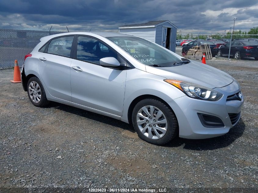 2013 Hyundai Elantra Gt Gl VIN: KMHD25LE9DU113410 Lot: 12025623