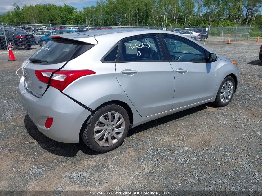 2013 Hyundai Elantra Gt Gl VIN: KMHD25LE9DU113410 Lot: 12025623