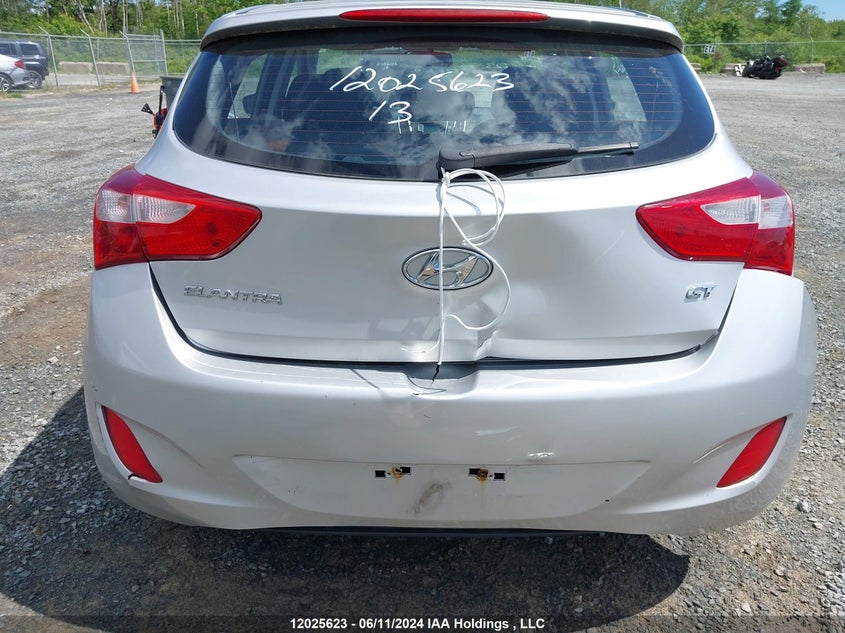 2013 Hyundai Elantra Gt Gl VIN: KMHD25LE9DU113410 Lot: 12025623