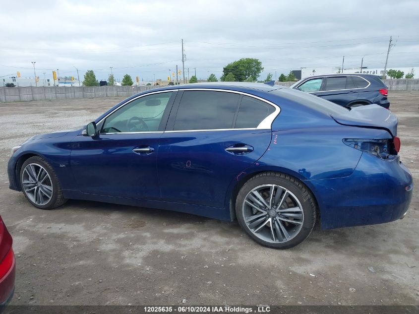 2017 Infiniti Q50 VIN: JN1EV7AR3HM839418 Lot: 12025635