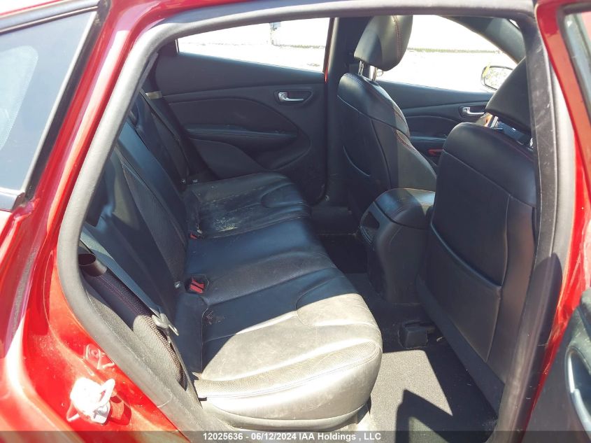 2015 Dodge Dart Gt VIN: 1C3CDFEB2FD286969 Lot: 12025636