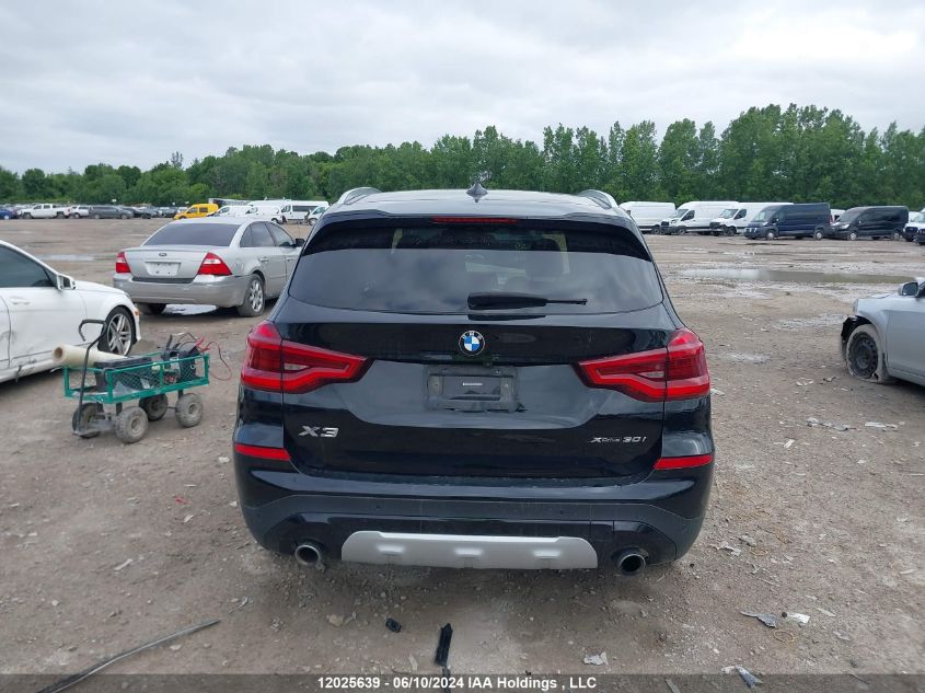 2021 BMW X3 VIN: 5UXTY5C08M9E90642 Lot: 12025639