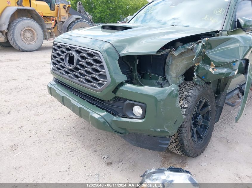 2021 Toyota Tacoma VIN: 5TFDZ5BN2MX058248 Lot: 12025640