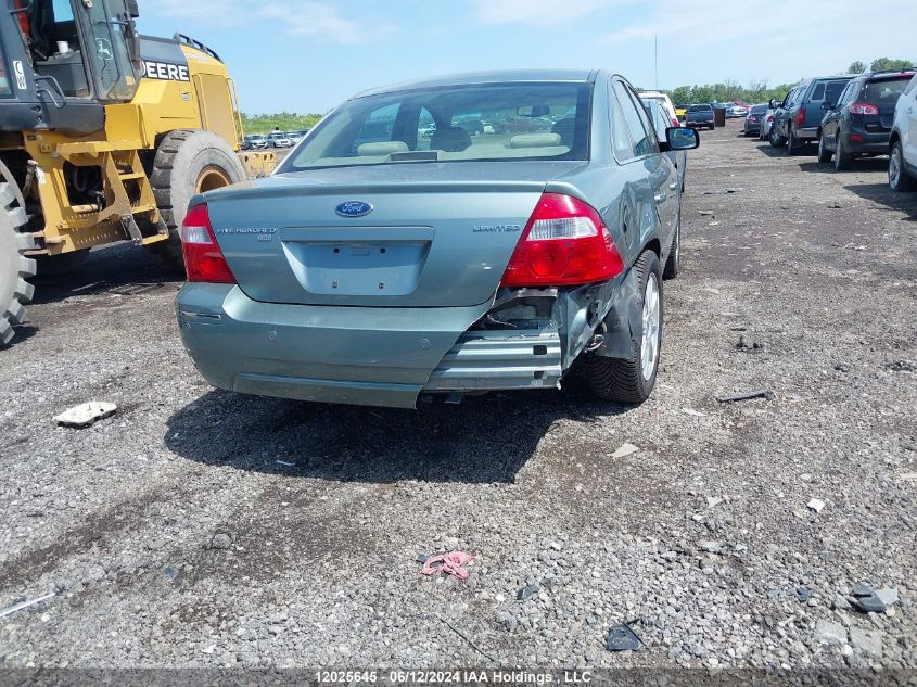 2005 Ford Five Hundred VIN: 1FAHP28155G104981 Lot: 12025645