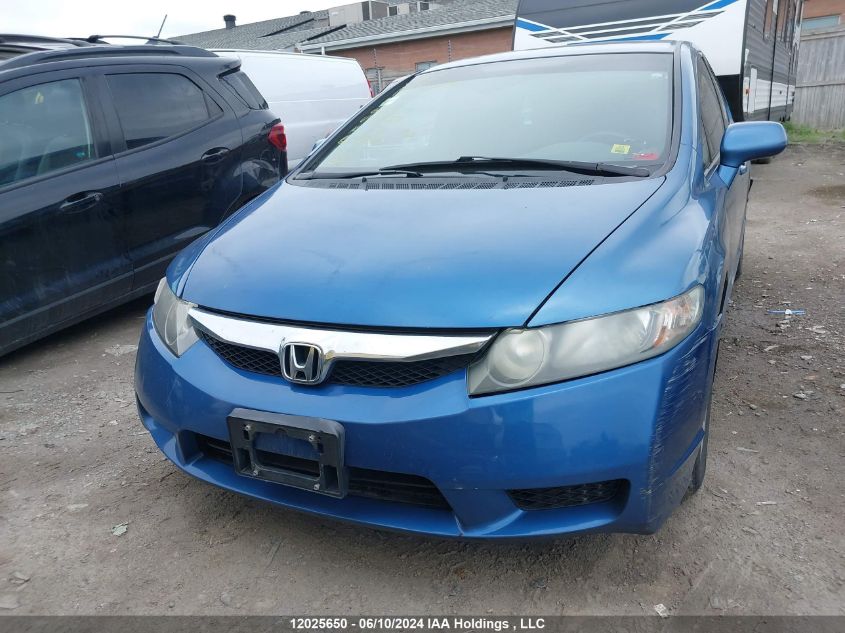 2010 Honda Civic VIN: 2HGFA1F60AH040876 Lot: 12025650