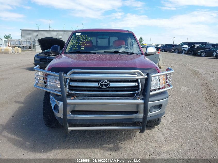 2000 Toyota Tundra Access Cab/Access Cab Sr5 VIN: 5TBBT4412YS040706 Lot: 12025656