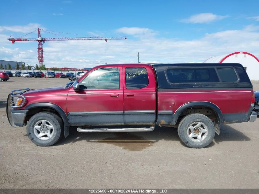 2000 Toyota Tundra Access Cab/Access Cab Sr5 VIN: 5TBBT4412YS040706 Lot: 12025656