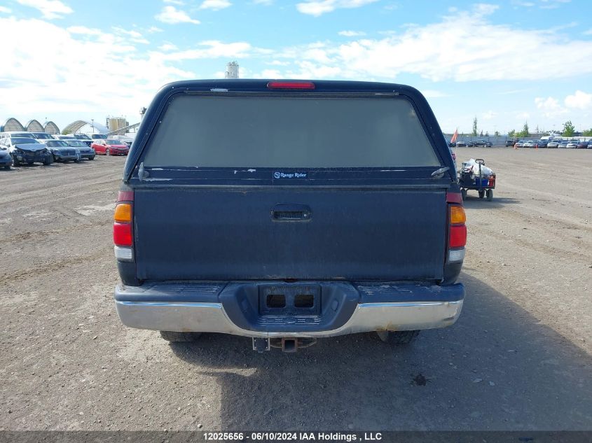 2000 Toyota Tundra Access Cab/Access Cab Sr5 VIN: 5TBBT4412YS040706 Lot: 12025656