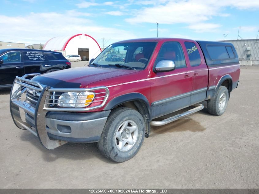 2000 Toyota Tundra Access Cab/Access Cab Sr5 VIN: 5TBBT4412YS040706 Lot: 12025656