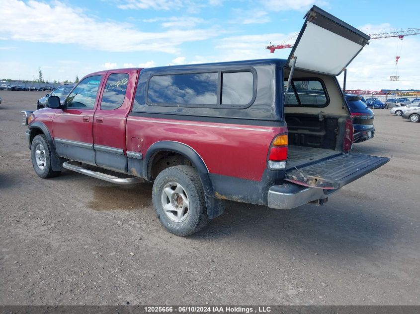 2000 Toyota Tundra Access Cab/Access Cab Sr5 VIN: 5TBBT4412YS040706 Lot: 12025656