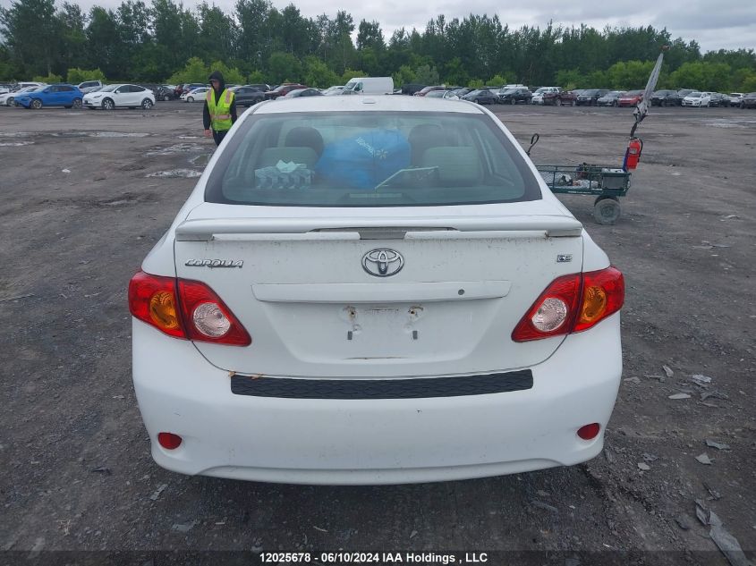 2010 Toyota Corolla Le VIN: 2T1BU4EE4AC505264 Lot: 12025678