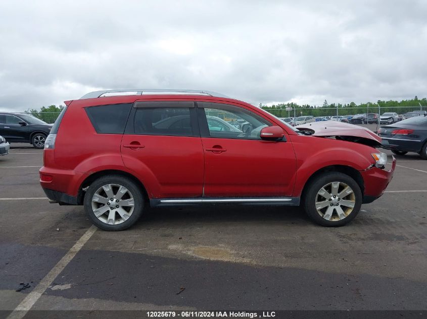 2010 Mitsubishi Outlander Gt VIN: JA4JT5AX7AZ600980 Lot: 12025679