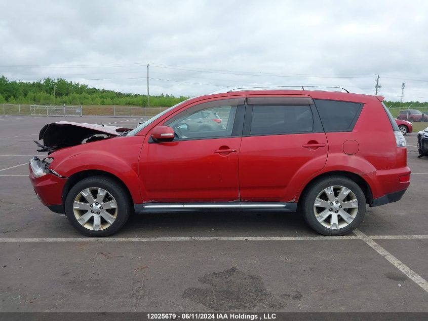 2010 Mitsubishi Outlander Gt VIN: JA4JT5AX7AZ600980 Lot: 12025679