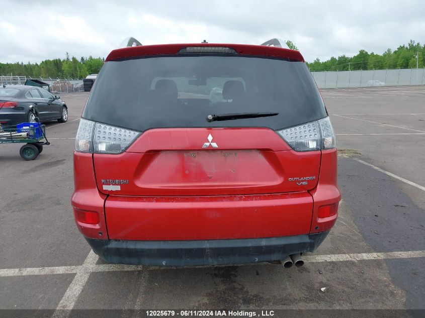 2010 Mitsubishi Outlander Gt VIN: JA4JT5AX7AZ600980 Lot: 12025679