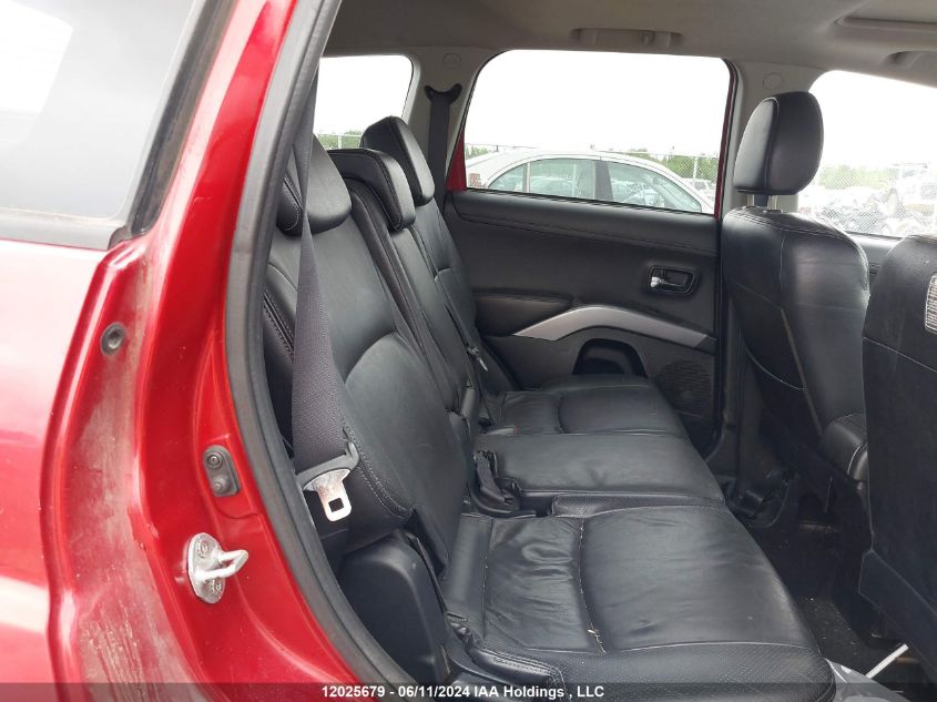 2010 Mitsubishi Outlander Gt VIN: JA4JT5AX7AZ600980 Lot: 12025679