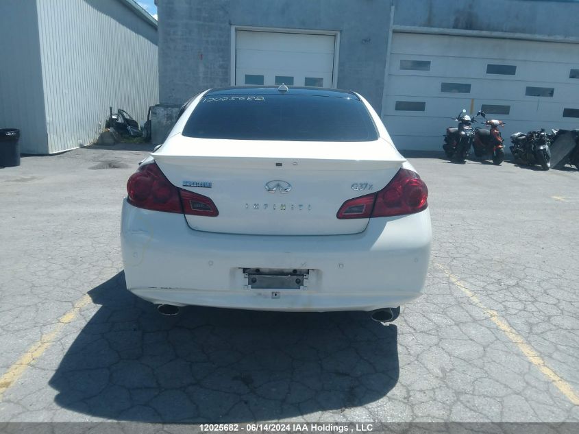 2013 Infiniti G37 VIN: JN1CV6AR2DM350617 Lot: 12025682