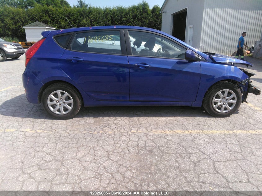 2012 Hyundai Accent VIN: KMHCT5AE1CU043251 Lot: 12025685