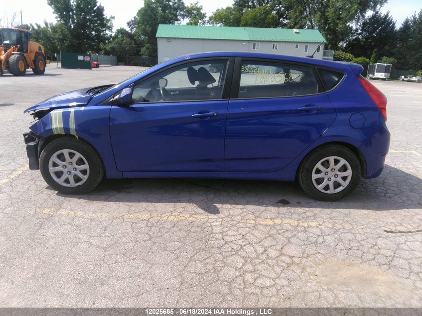 2012 Hyundai Accent VIN: KMHCT5AE1CU043251 Lot: 12025685