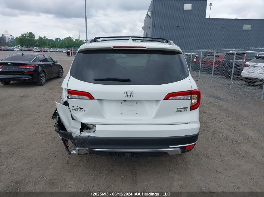 2022 Honda Pilot VIN: 5FNYF6H6XNB505727 Lot: 12025693