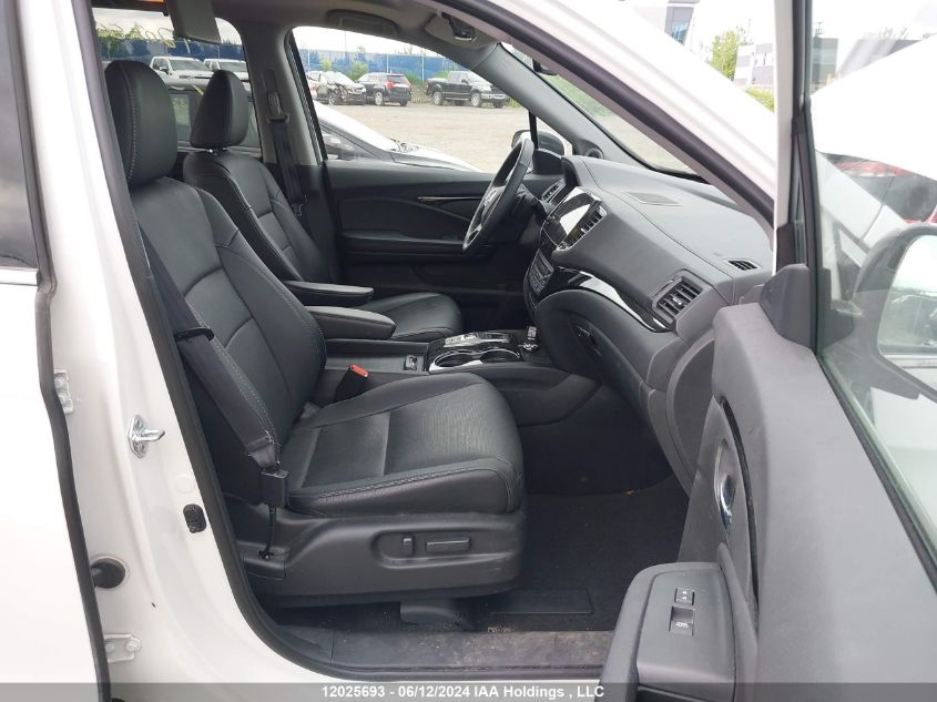 2022 Honda Pilot VIN: 5FNYF6H6XNB505727 Lot: 12025693