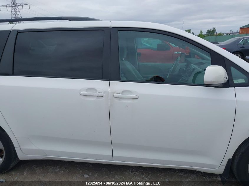 2011 Toyota Sienna Le 8 Passenger VIN: 5TDKK3DC9BS030154 Lot: 12025694