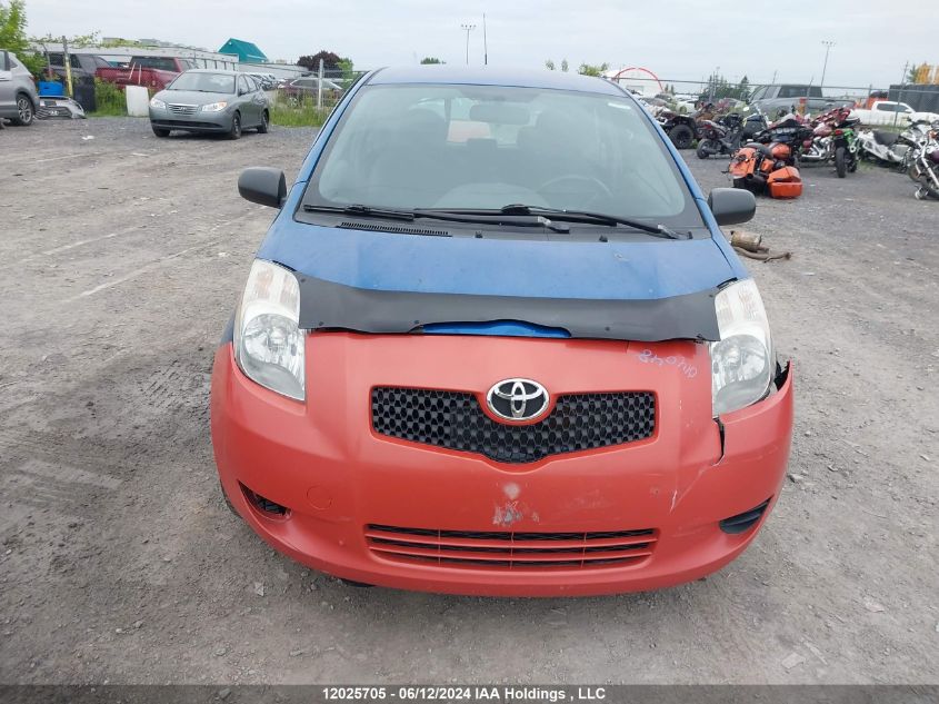 2007 Toyota Yaris VIN: JTDJT923075067119 Lot: 12025705