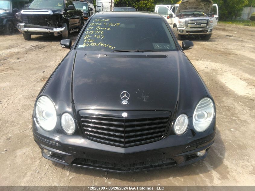 2007 Mercedes-Benz E-Class VIN: WDBUF90X97X213773 Lot: 12025709