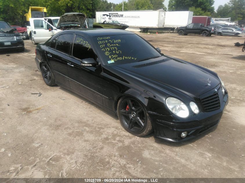 2007 Mercedes-Benz E-Class VIN: WDBUF90X97X213773 Lot: 12025709