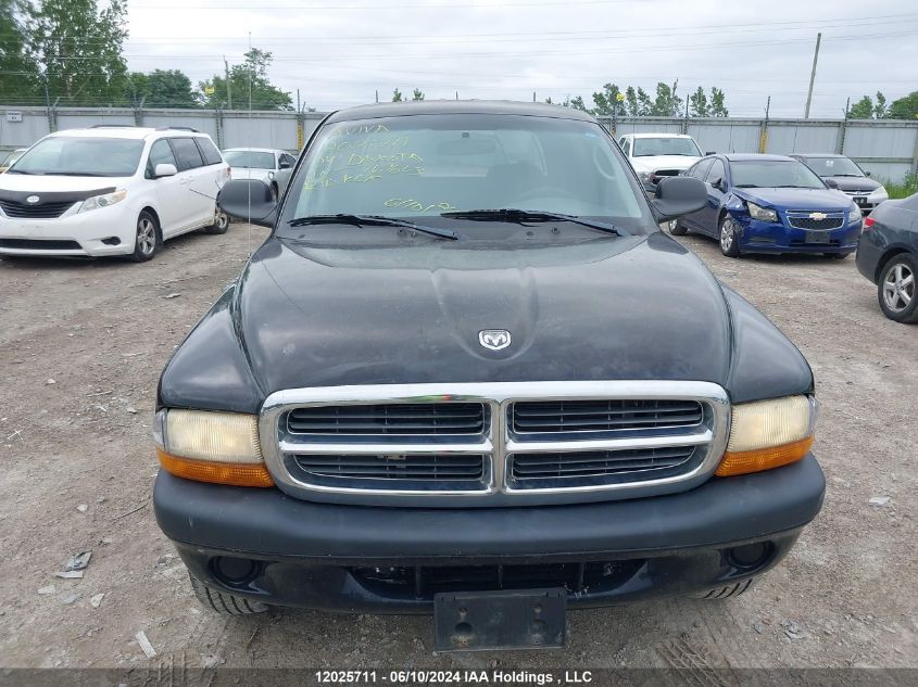 2004 Dodge Dakota Sport VIN: 1D7HG38N84S761603 Lot: 12025711