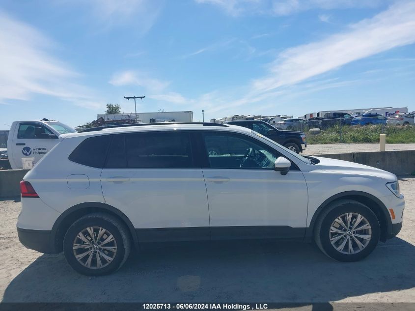 2019 Volkswagen Tiguan S VIN: 3VV0B7AX7KM162305 Lot: 12025713