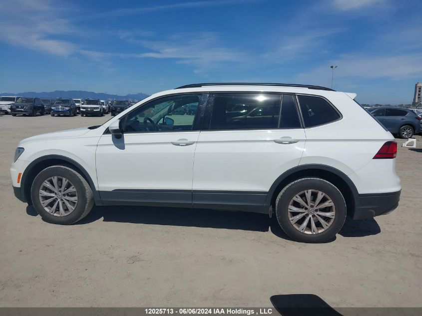 2019 Volkswagen Tiguan S VIN: 3VV0B7AX7KM162305 Lot: 12025713