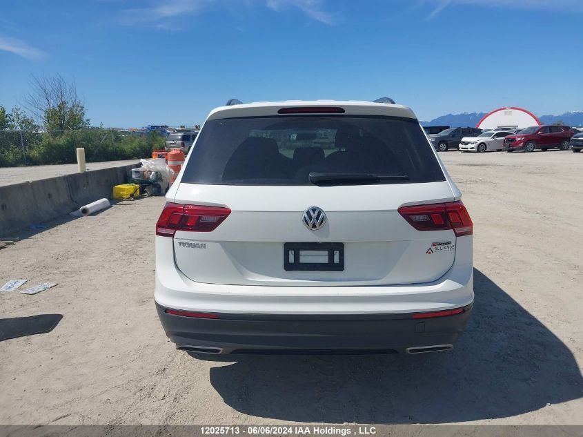 2019 Volkswagen Tiguan S VIN: 3VV0B7AX7KM162305 Lot: 12025713