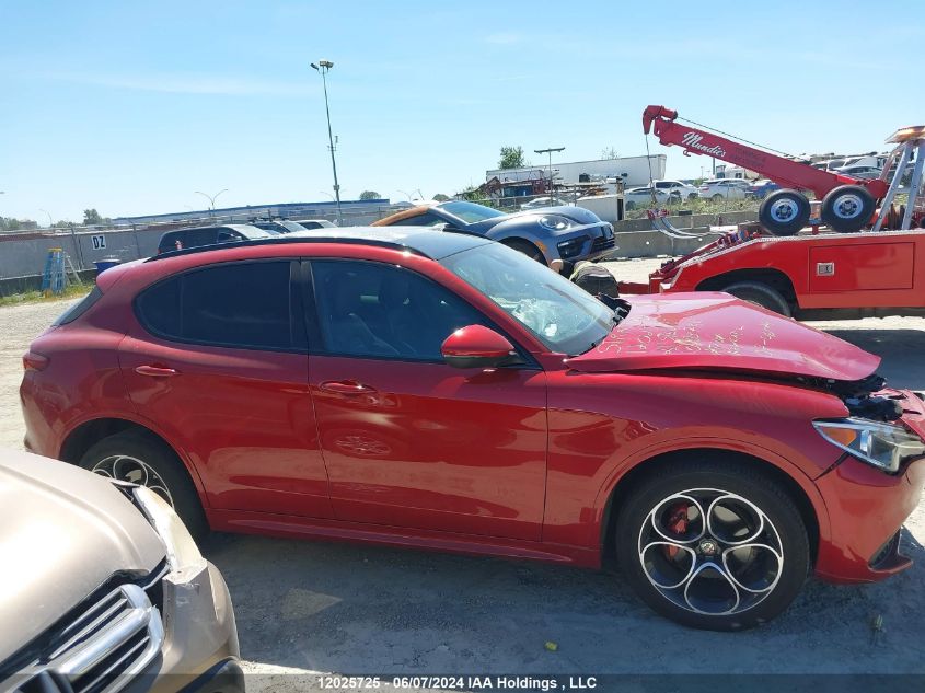 2021 Alfa Romeo Stelvio Ti Sport Awd VIN: ZASPAKBN3M7D03780 Lot: 12025725