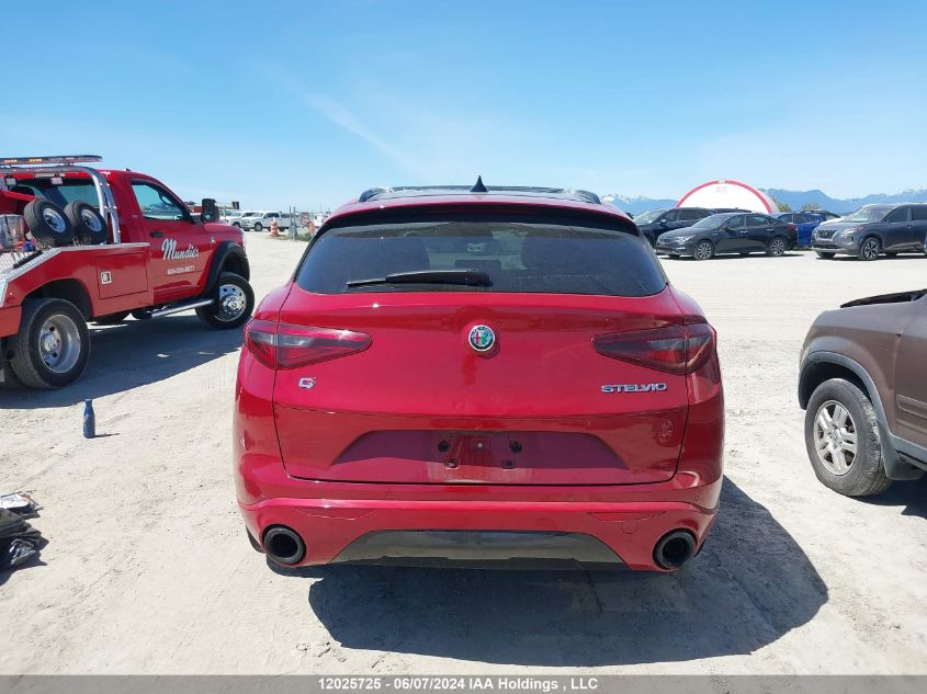 2021 Alfa Romeo Stelvio Ti Sport Awd VIN: ZASPAKBN3M7D03780 Lot: 12025725