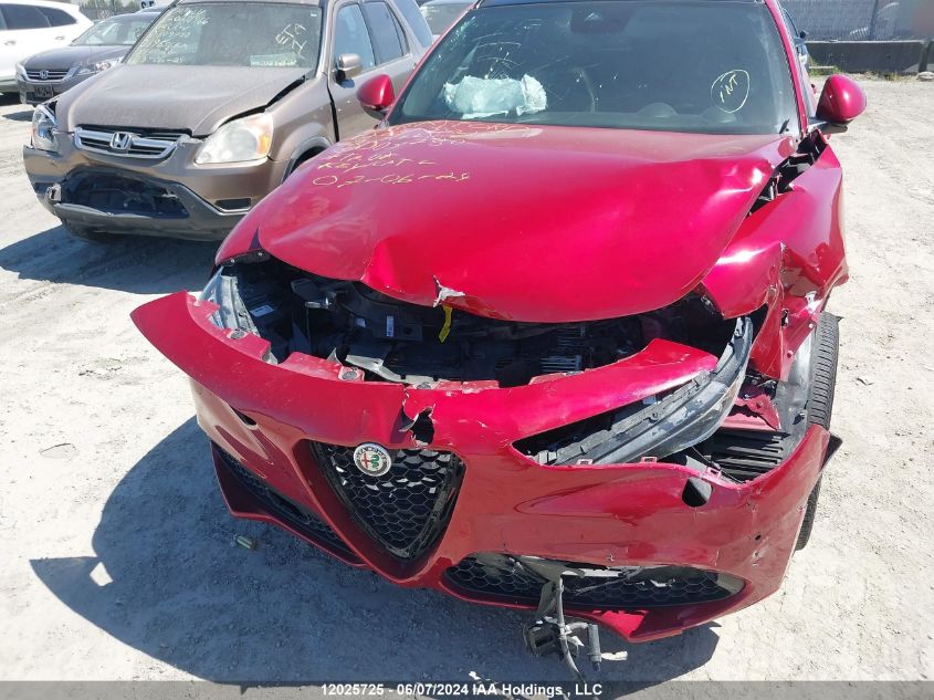 2021 Alfa Romeo Stelvio Ti Sport Awd VIN: ZASPAKBN3M7D03780 Lot: 12025725