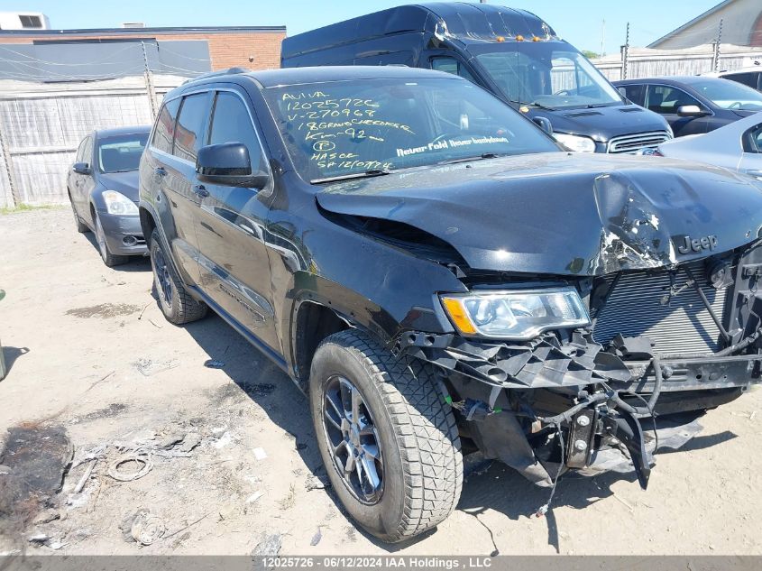 2018 Jeep Grand Cherokee Laredo VIN: 1C4RJFAGXJC270968 Lot: 12025726