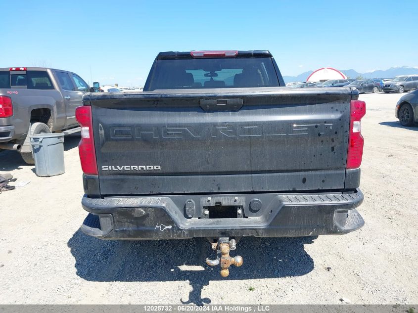 2021 Chevrolet Silverado K1500 VIN: 3GCUYAEF7MG114818 Lot: 12025732